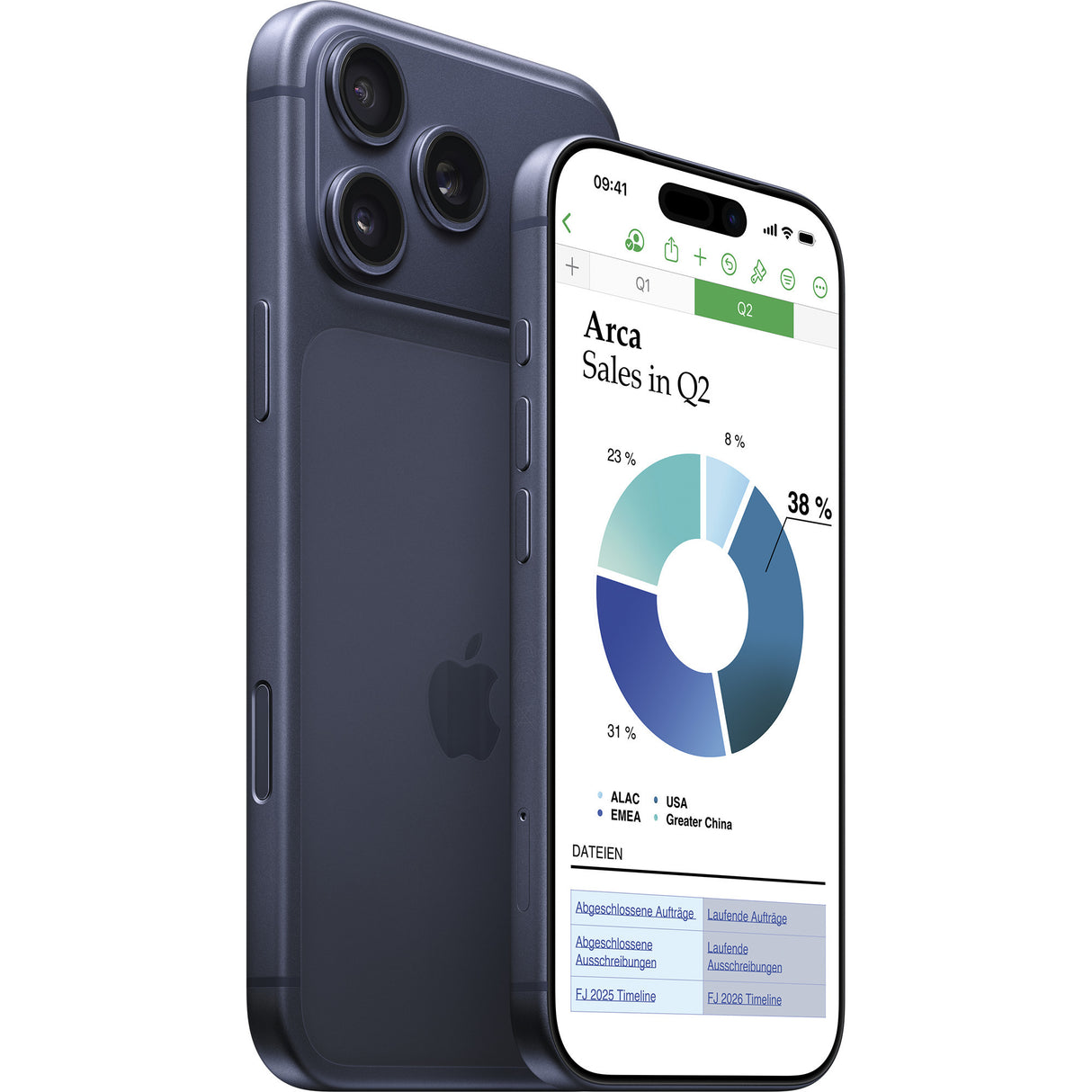 Apple iPhone 17 Pro 1TB Tiefblau