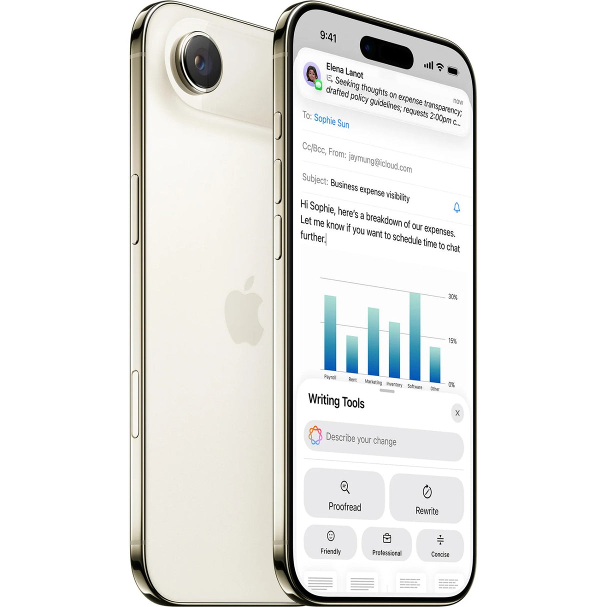 Apple iPhone Air 256GB Lichtgold