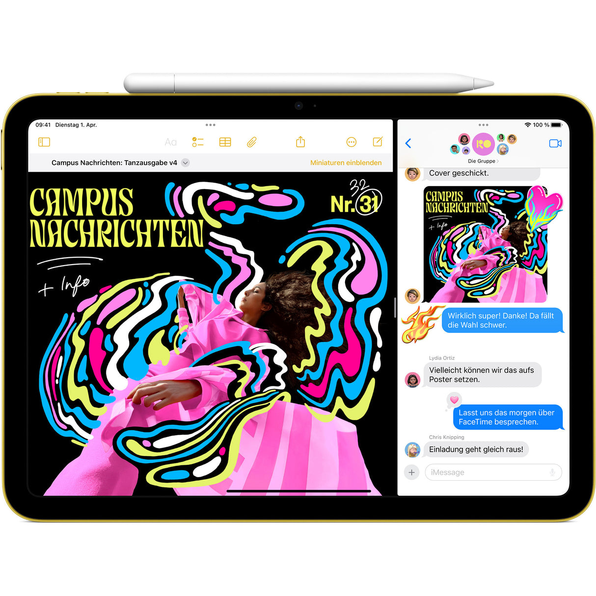 Apple iPad 11. Generation 11" 128GB Silber